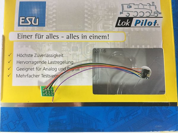 ESU LokPilot Nano Standard, DCC Decoder, 8-pol. Stecker 53661