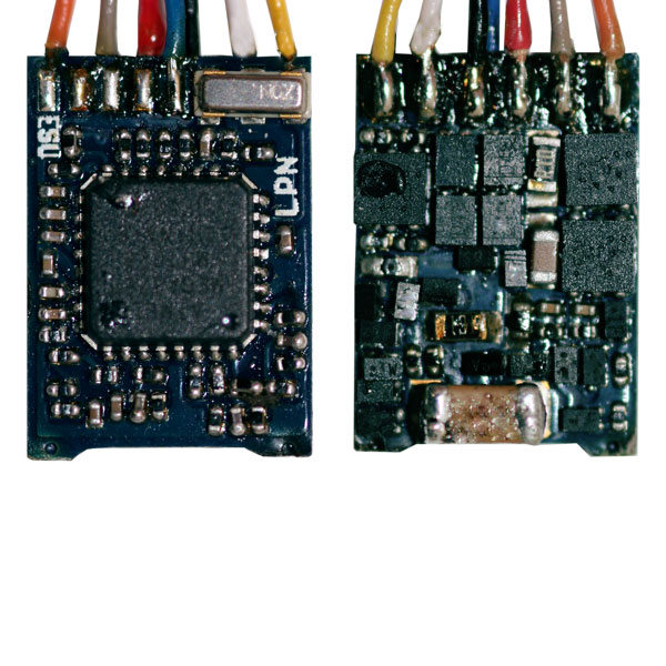 ESU LokPilot micro V4.0, DCC, 6-pol. NEM 651 mit Kabel 54684