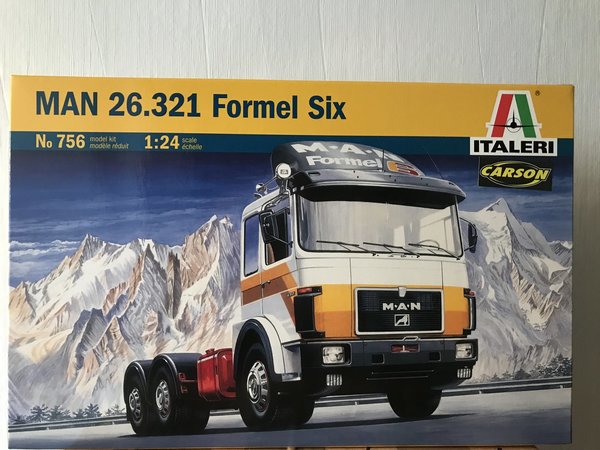 Italeri MAN 26.321 Formel Six 1:24 756