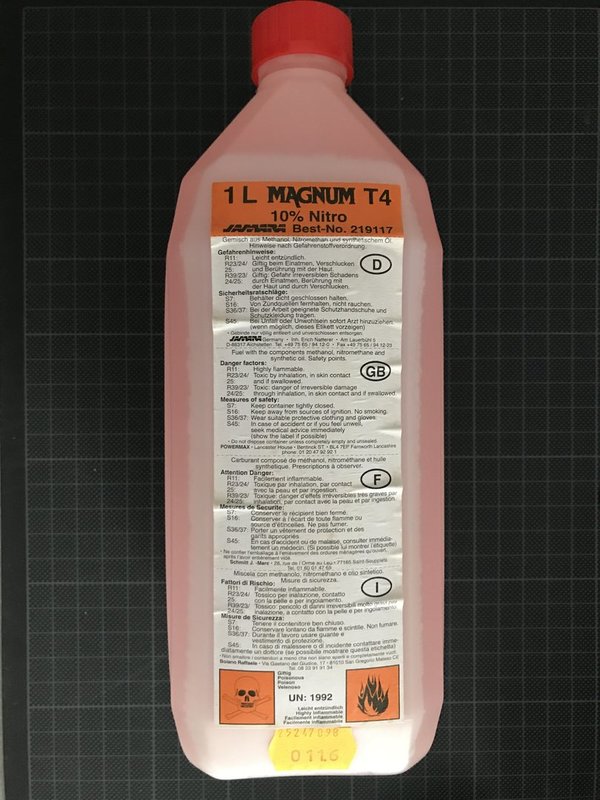 Jamara Kraftstoff Magnum T4 10% Nitro 1l 219117