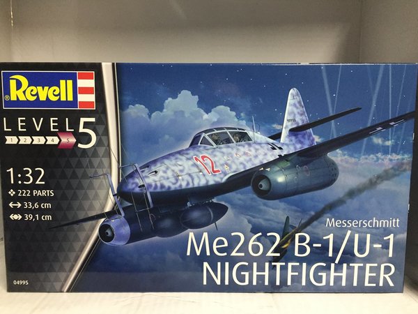 Revell Messerschmitt Me262 B-1/U-1 Nightfighter 1:32 04995