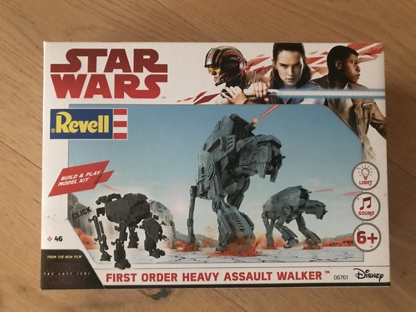Revell Star Wars Build & Play First Order Heavy Assault Walker 06761