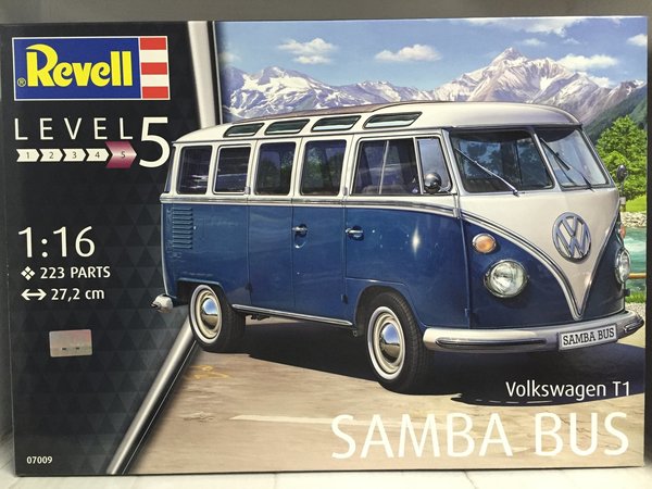 Revell Volkswagen T1 Samba Bus 1:16 07009
