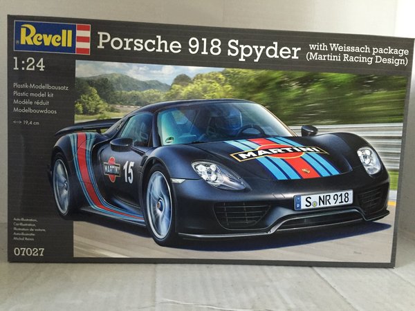 Revell Porsche 918 Weissach Sport 1:24 07027