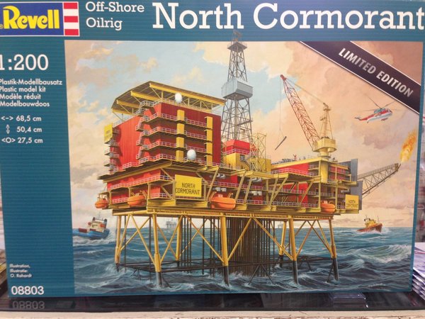 Revell Off-Shore Oilrig North Cormorant 1:200 08803
