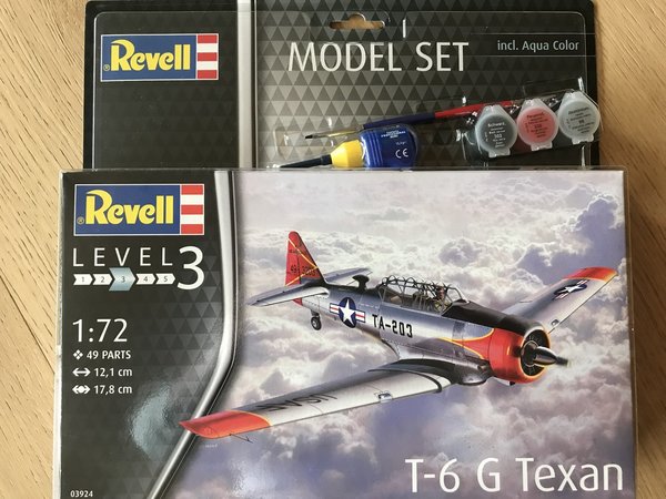 Revell Model Set T-6 G Texan 1:72 03924 63924