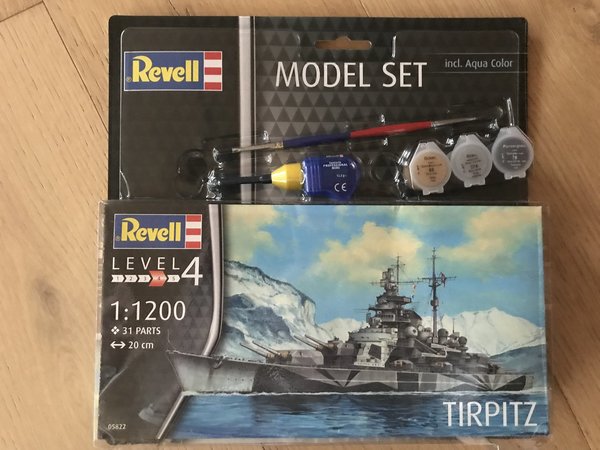 Revell Model Set Tirpitz 1:1200 65822
