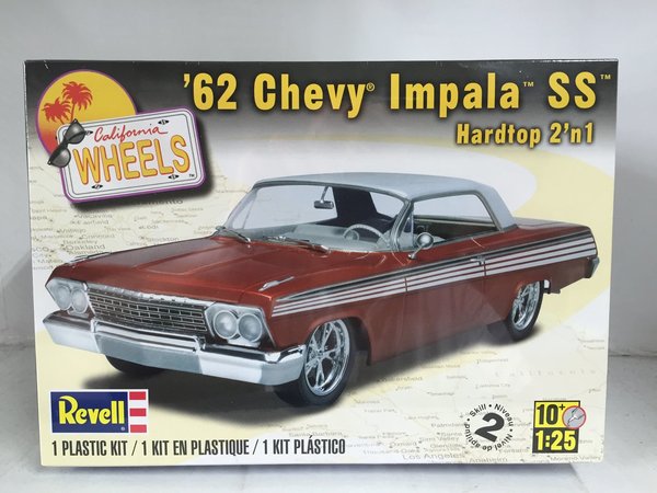 Revell 1/25 '62 Chevy® Impala™ SS™ Hardtop 2'n 1 85-4281