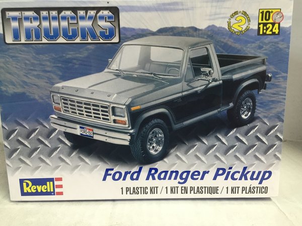 Revell US 1/24 Ford Ranger Pickup Plastic Model Kit 85-4360