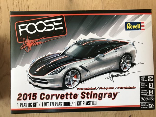 Revell US 1/25 Foose™ 2015 Corvette® Stingray™ Model Kit 85-4397