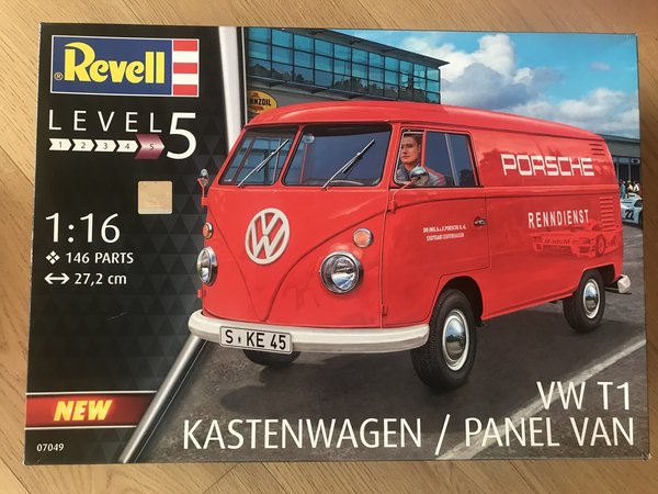 Revell VW T1 Kastenwagen 1:16 07049