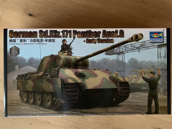 Trumpeter 1/16 Panzerkampfwagen V, Panther 00928