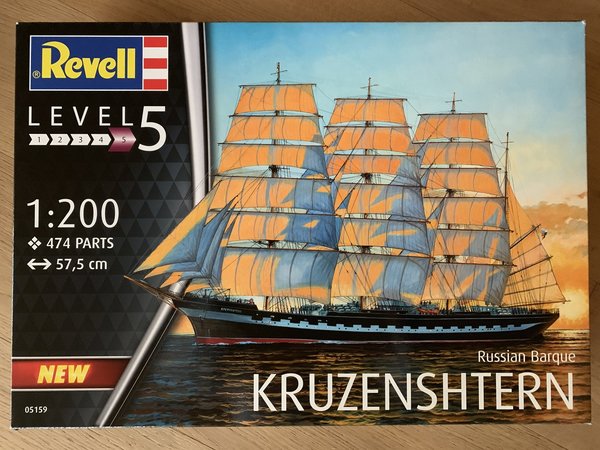 Revell Russian Barque KRUZENSHTERN 1:200 05159
