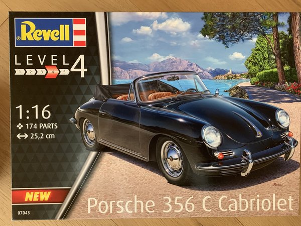 Revell Porsche 356 Cabriolet 1:16 07043
