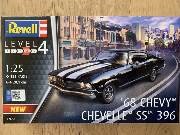 Revell 1968 Chevy Chevelle SS 396 1:25 07662