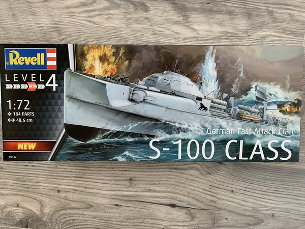 Revell German Fast Attack Craft S-100  1:72 05162