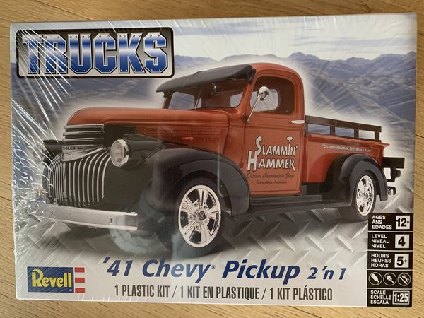 Revell US 1:25 ´41 Chevy Pickup 2´n1 85-7202