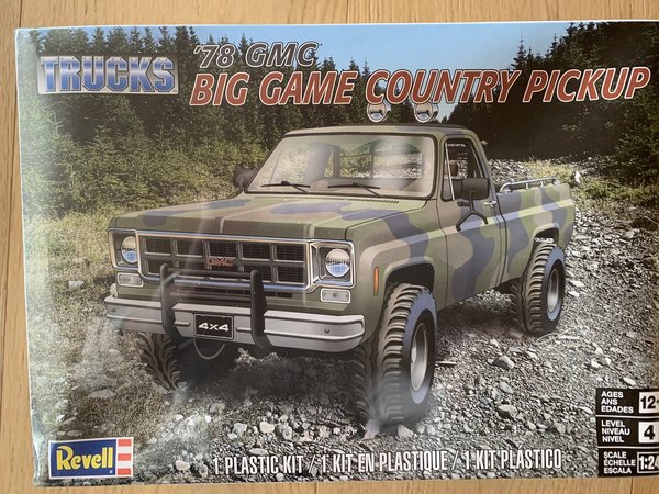 Revell US 1:24 ´78 GMC Big Game Country Pickup 85-7226