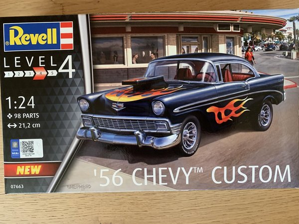 Revell '56 Chevy Customs 1:24 07663