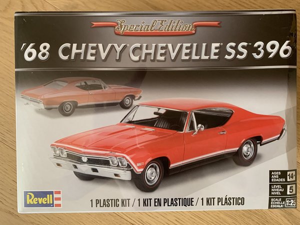 Revell US Monogram 1/25 ´68 Chevy Chevelle ss 396 85-4445