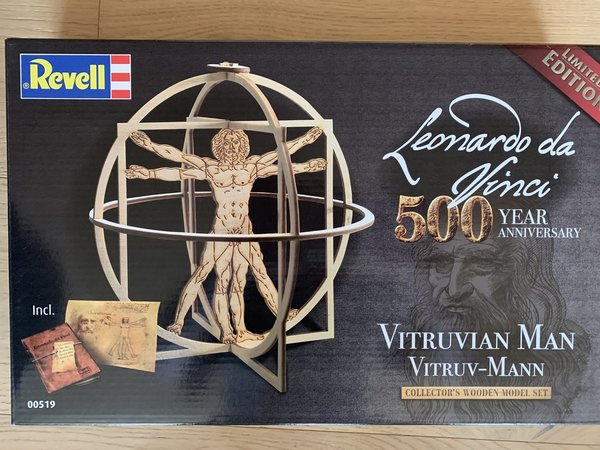 Revell Leonardo da Vinci: Vitruv-Mann 1:16 00519