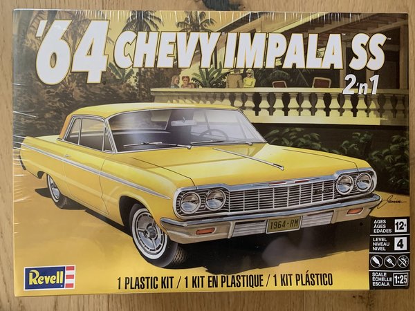 Revell US Monogram 1:25 ´64 Chevy Impala SS 2n1 85-4487 14487