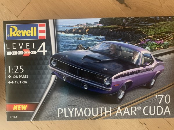 Revell ´70 Plymouth AAR Cuda 1:25 07664