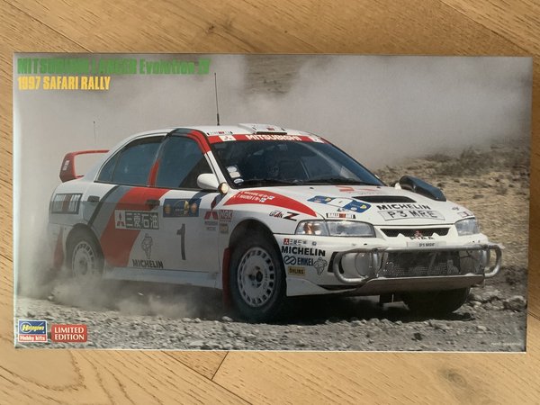 Hasegawa 1/24 Mitsubishi Lancer Evo IV,1997 Safari Rally 20395