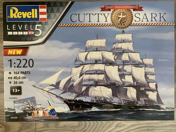 Revell Cutty Sark 150th Anniversary 1:220 05430