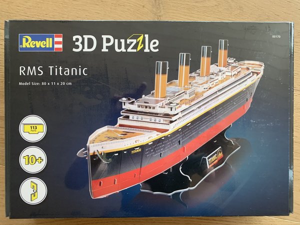 Revell 3D Puzzle RMS Titanic 00170