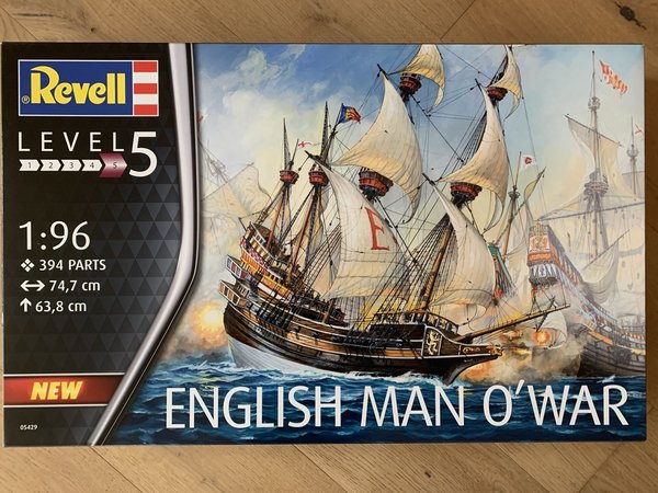 Revell English Man O'War 1:96 05429