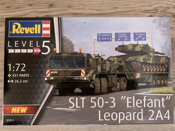 Revell SLT 50-3 "Elefant" + Leopard 2A4 1:72 03311