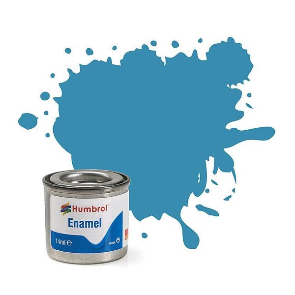 Humbrol Enamel Nr. 48 Mediterranes Blau, glänzend, 14 ml