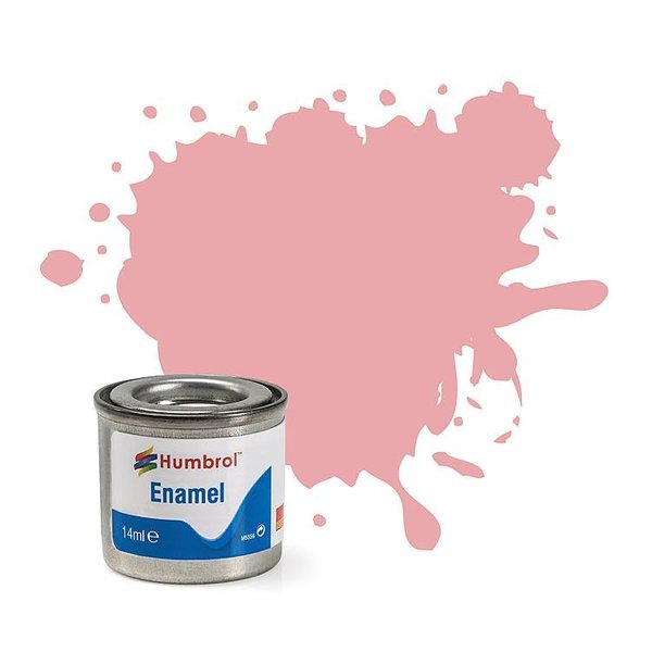 Humbrol Enamel Nr. 57 Pastell-Pink, matt, 14 ml