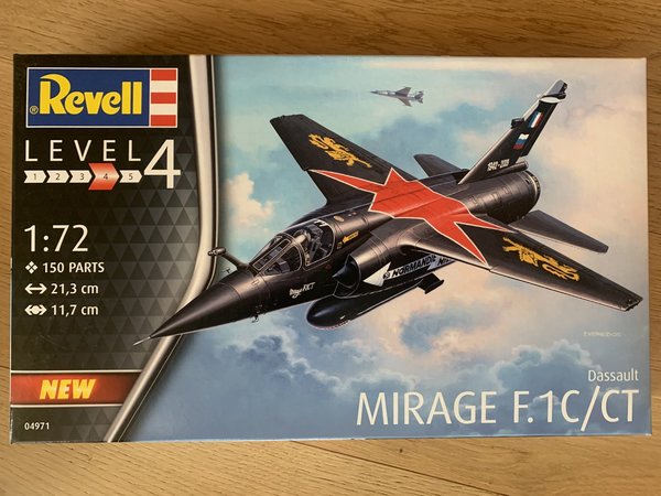 Revell Dassault Mirage F-1 C / CT 1:72 04971