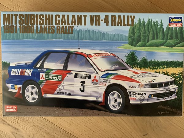 Hasegawa 1/24 Mitsubishi Galant VR-4, 1000 Lakes Rally 1991 20431