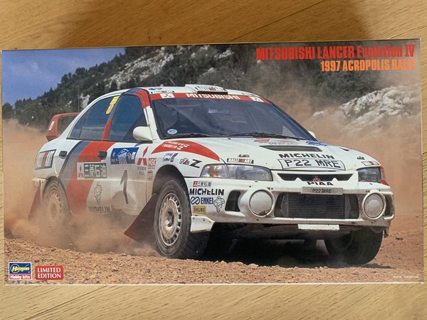 Hasegawa 1/24 Mitsubishi Lancer Evo IV 1997 Acropolis Rally 20435
