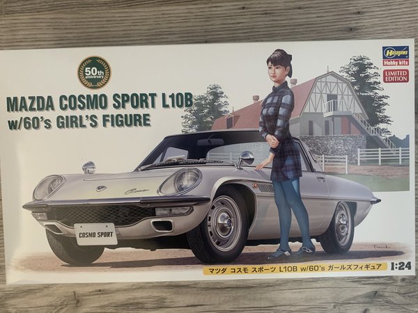 Hasegawa 1/24 Mazda Cosmo Sport L10B, mit Figur 52168