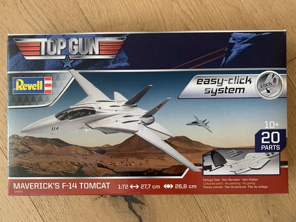 Revell Maverick's F-14 Tomcat ‘Top Gun’ easy-click 1:72 04966