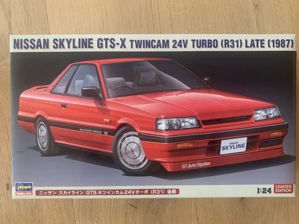 Hasegawa 1/24 Nissan Skyline GTS-X Twincam 24V Turbo 20448