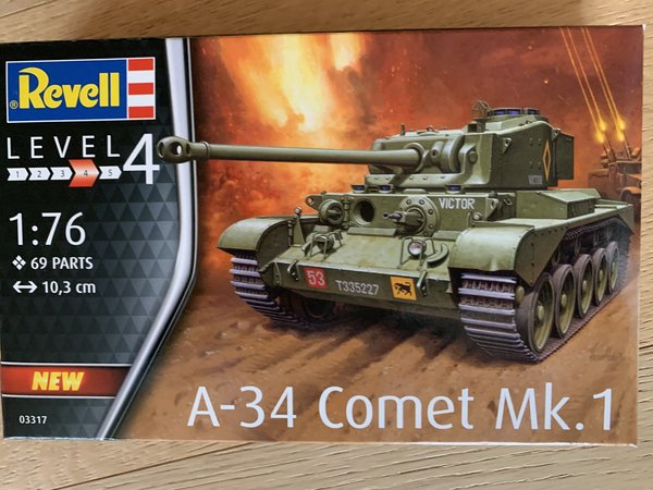 Revell A-34 Comet Mk.1 1:72 03317