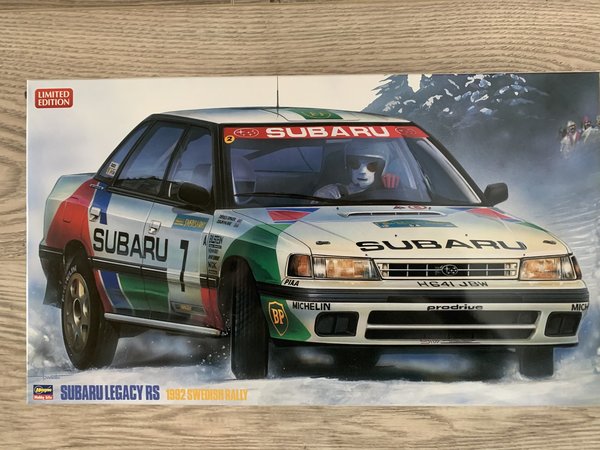 Hasegawa 1/24 Subaru Legacy RS 1992, Schweden Rally 20290