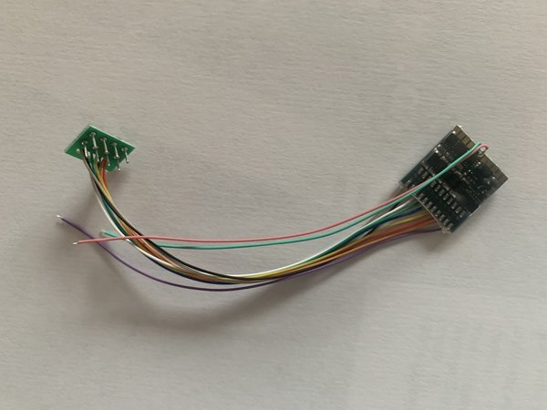 ESU LokPilot 5 Fx DCC/MM/SX, 8-pin NEM652, Spurweite H0, 0 59210