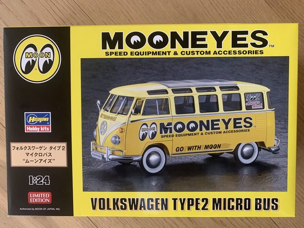 Hasegawa 1/24 Volkswagen Type 2, Mooneyes 620477 20477