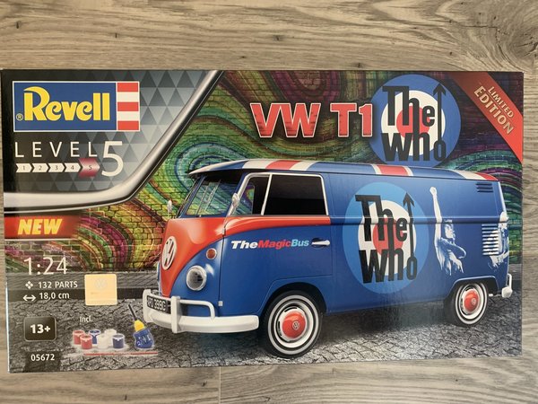 Revell Geschenkset VW T1 "The Who" 1:24 05672