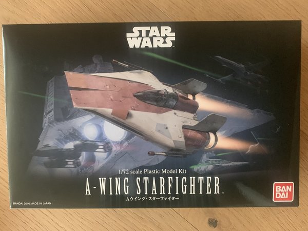 Revell Bandai A-wing Starfighter 1:72 01210
