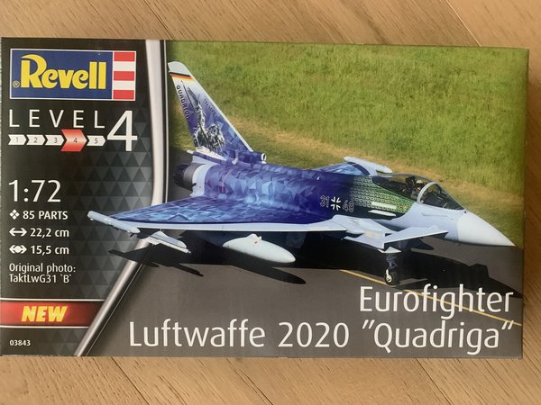Revell Eurofighter "Luftwaffe 2020 Quadriga" 1:72 03843