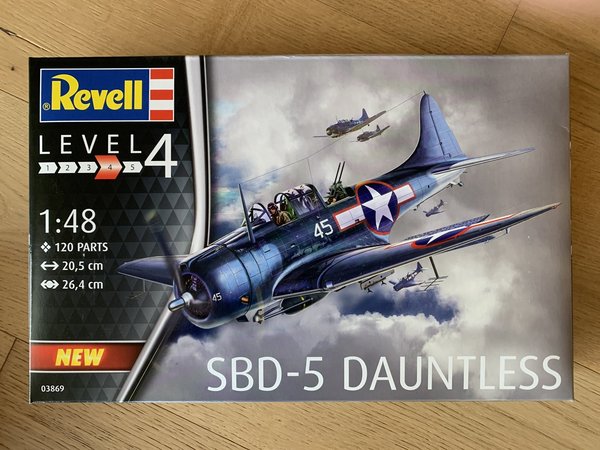 Revell SBD-5 Dauntless Navyfighter 1:48 03869