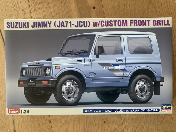 Hasegawa 1/24 Suzuki Jimmy mit Front-Grill 20509
