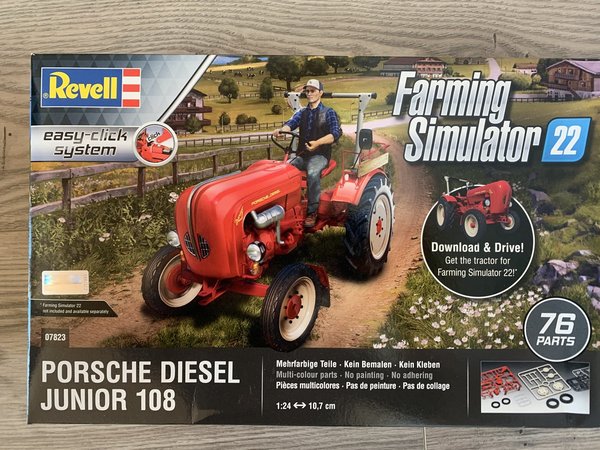 Revell Porsche Junior 108 - Farming Simulator Edition 1:24 07823